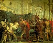 Theodore   Gericault la mort de germanicus Spain oil painting artist